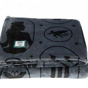 Wicked Movie- Lug Gray & Black Holiday Blanket Throw NWT